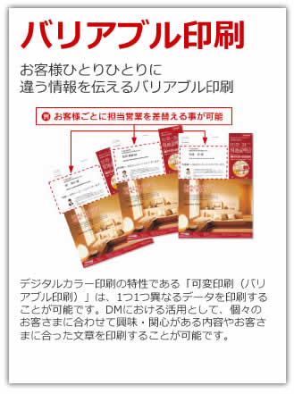 バリアブル印刷